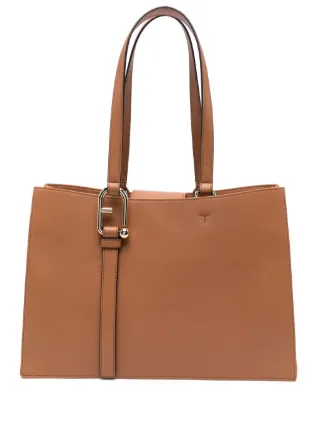 Furla Furla Nuvola ハンドバッグ | ブラウン | FARFETCH JP
