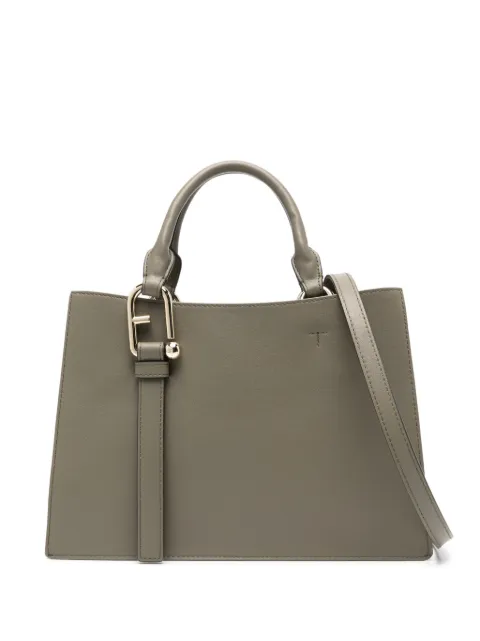 Furla Arcosfera-detail leather tote bag