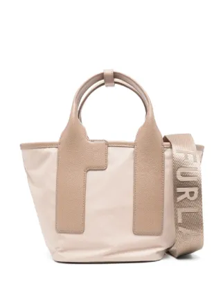 【送料&関税込】Furla Piuma S Tote Furla Piuma S Tote Bag | Neutrals | FARFETCH