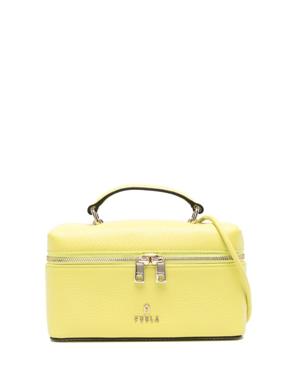 Furla Camelia leather mini bag - Gelb