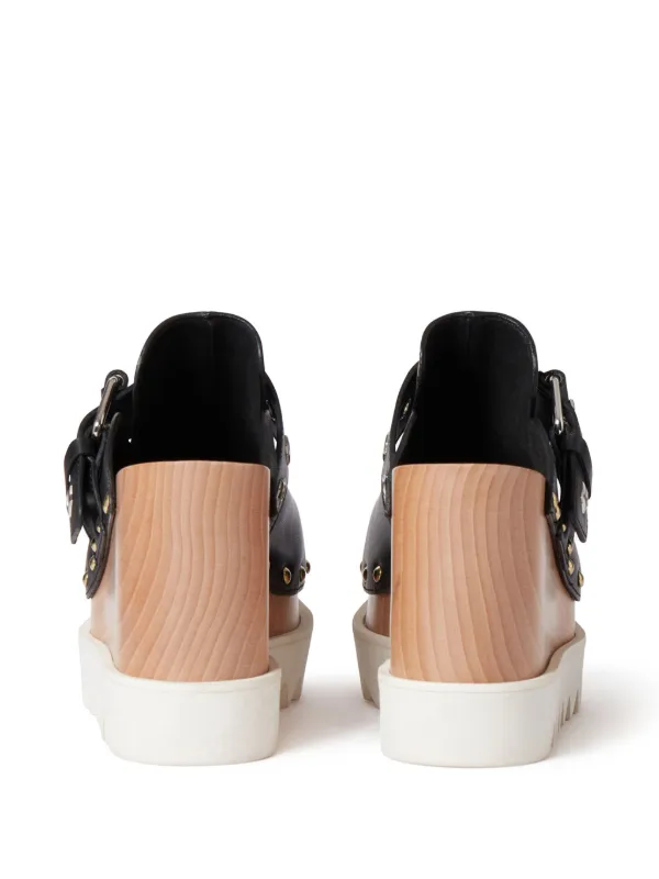 Stella McCartney エリス 100mm スタッズ サンダル | ブラック
