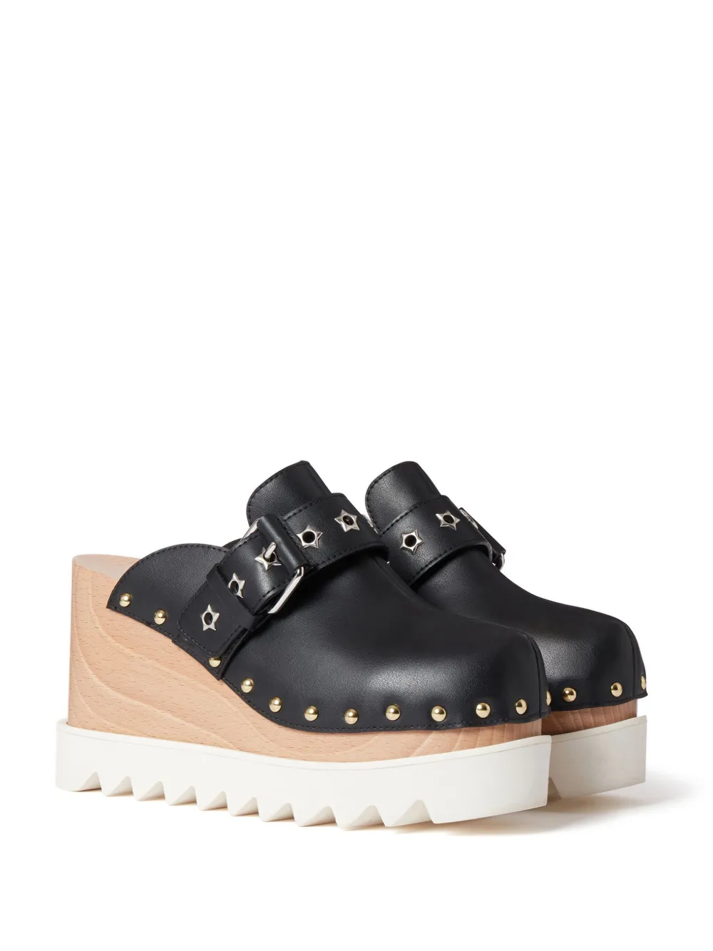 Stella McCartney Elyse sandalen verfraaid met studs - Zwart