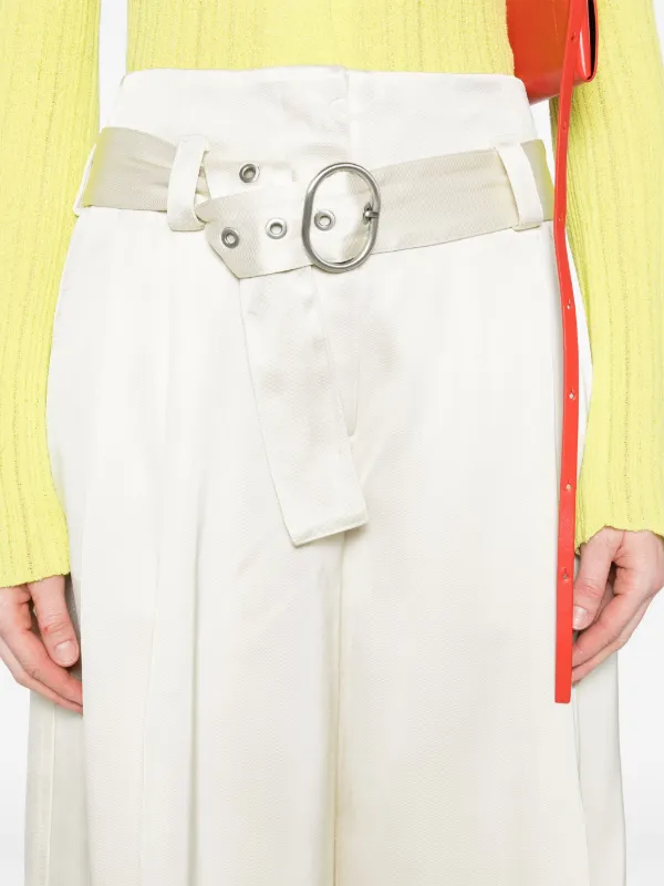 【Jil Sander】サテンパンツ サテン Jil Sander(ジルサンダー) パンツ(レディース) - 海外