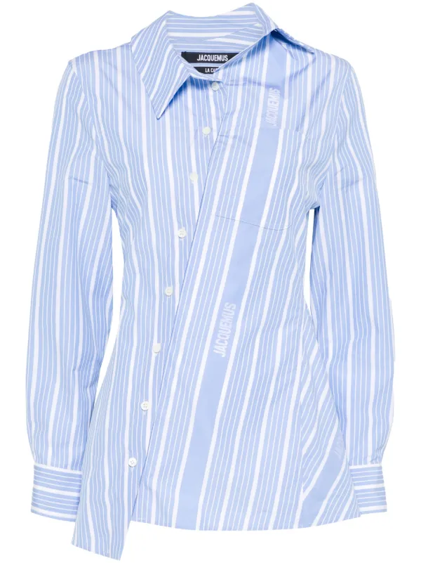 Jacquemus Pablo Shirt | Blue | FARFETCH Jacquemus Pablo Shirt | Blue | FARFETCH