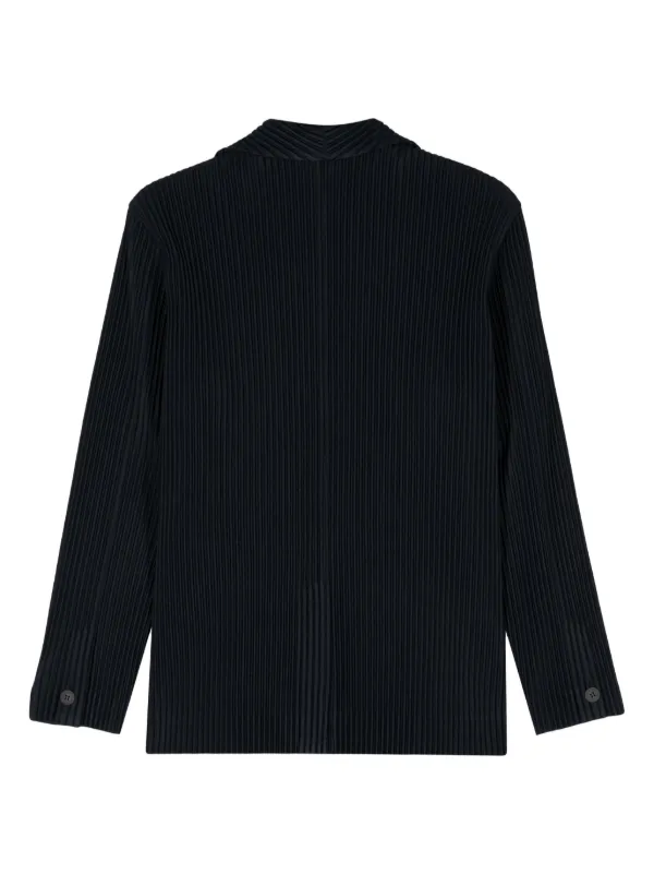 Homme Plissé Issey Miyake シングルジャケット | ブルー | FARFETCH JP