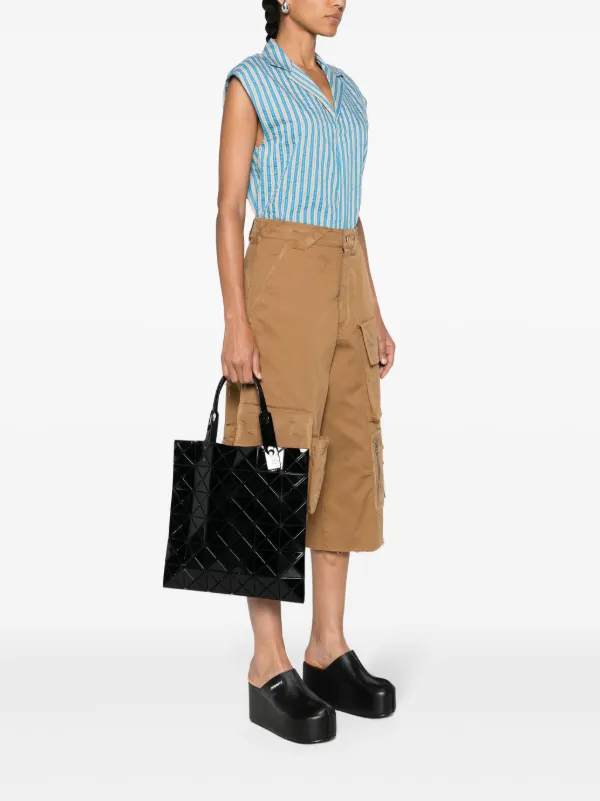 Bao Bao Issey Miyake Prism Plus ハンドバッグ | ブラック