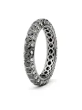 LILY GABRIELLA 18kt white gold Hex Eternity diamond ring - Grey