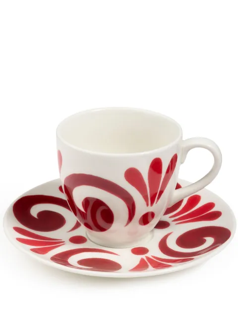 Themis Z Kyma tea cup and saucer