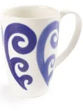 Themis Z Athenee Peacock mug - White