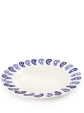 Themis Z Athenee Peacock soup plate - White