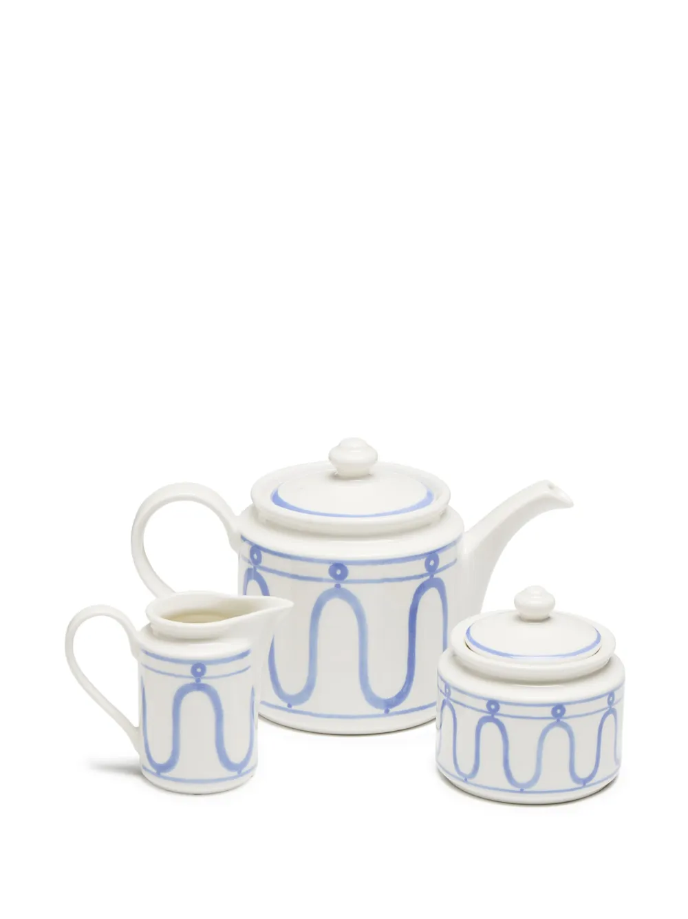 Themis Z Serenity Tea Set In White
