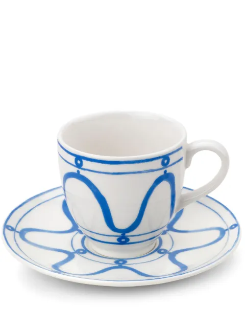 Themis Z set de plato y taza de té Serenity