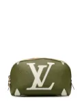 Louis Vuitton Pre-Owned 2019 Monogram Giant Cosmetic pouch - Green