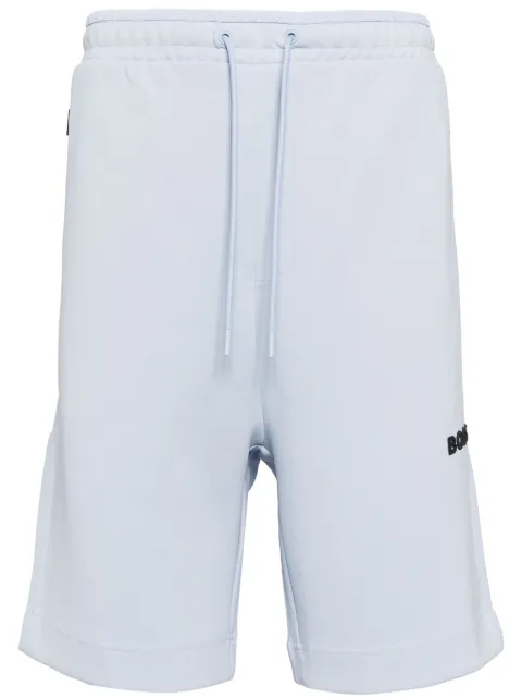 BOSS shorts con cordones y logo bordado