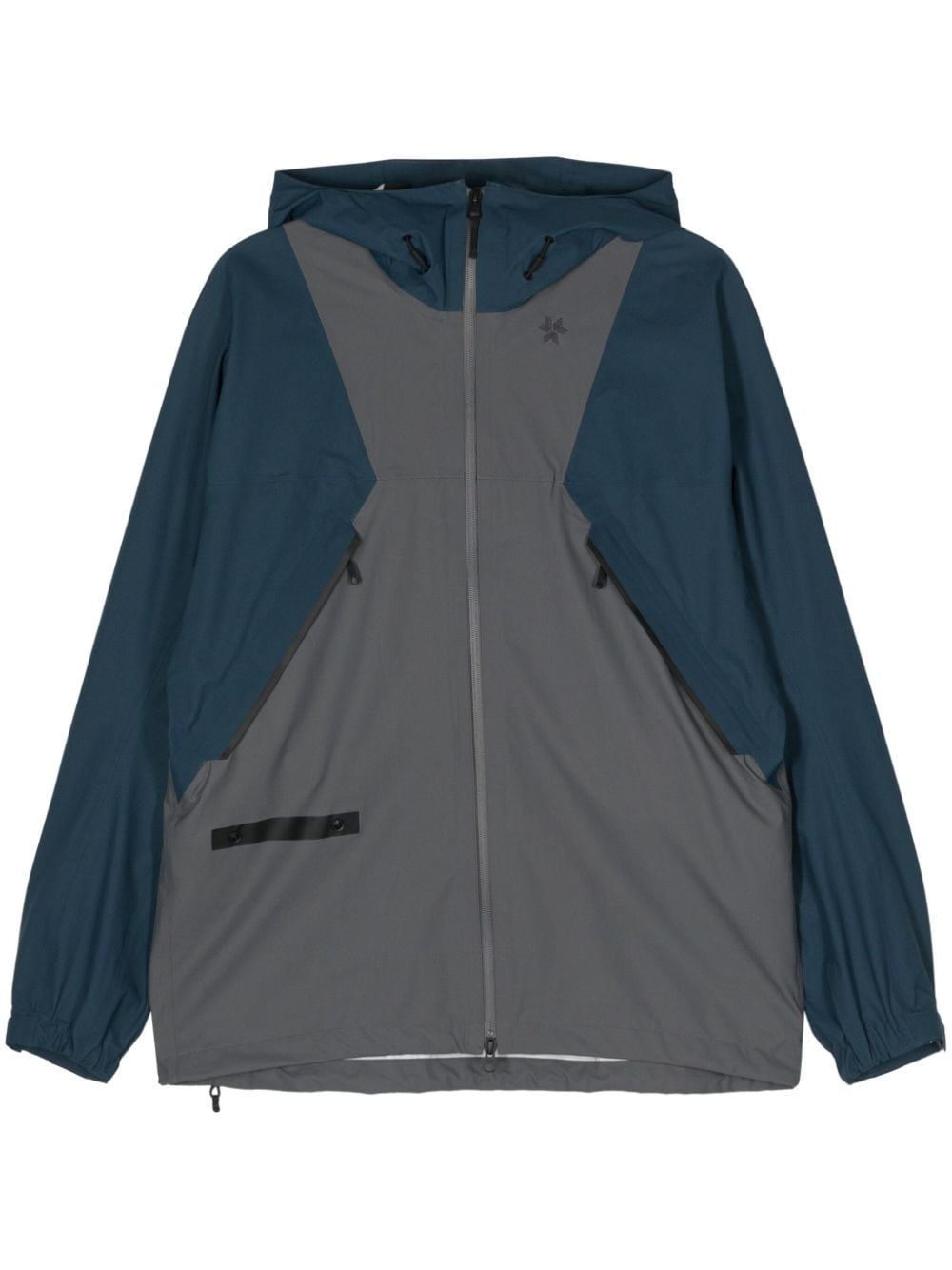 Goldwin Pertex Shieldair Mountaineering Hooded Jacket In 灰色