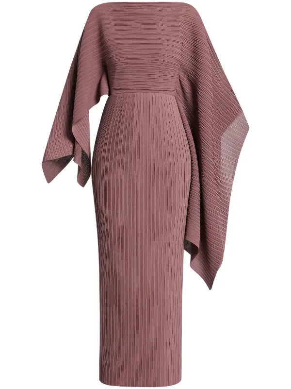solace london brown dress Alessandra Maxi Dress