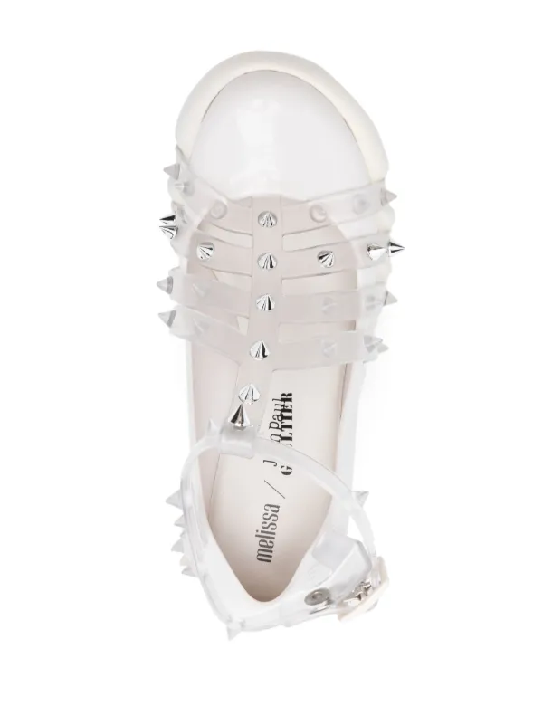 Jean Paul Gaultier x Melissa Punk Love Platform Pumps | White
