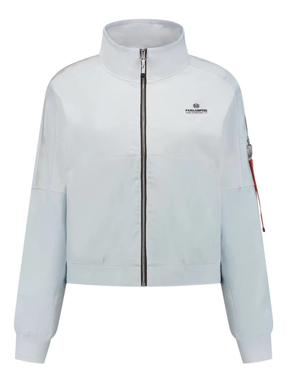 zip-up bomber jacket