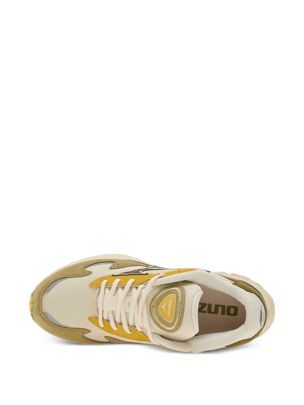 Mizuno leather sneakers Yellow
