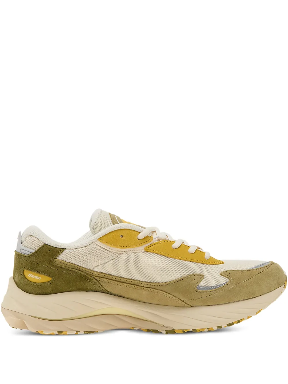 Mizuno leather sneakers Yellow