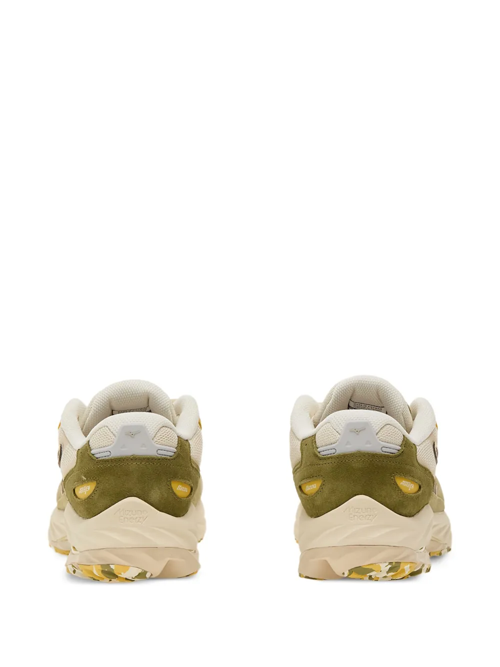 Mizuno leather sneakers Yellow