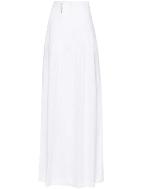 Peserico pantalones palazzo con tiro alto