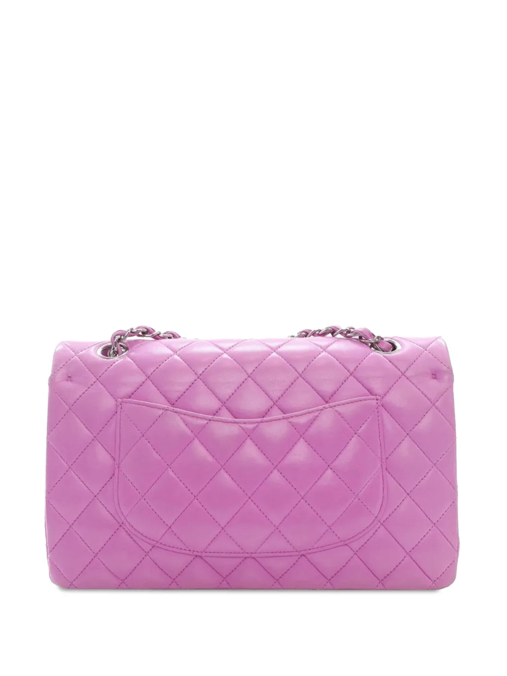 CHANEL Pre-Owned 2010-2011 schoudertas van lamsleer - Roze