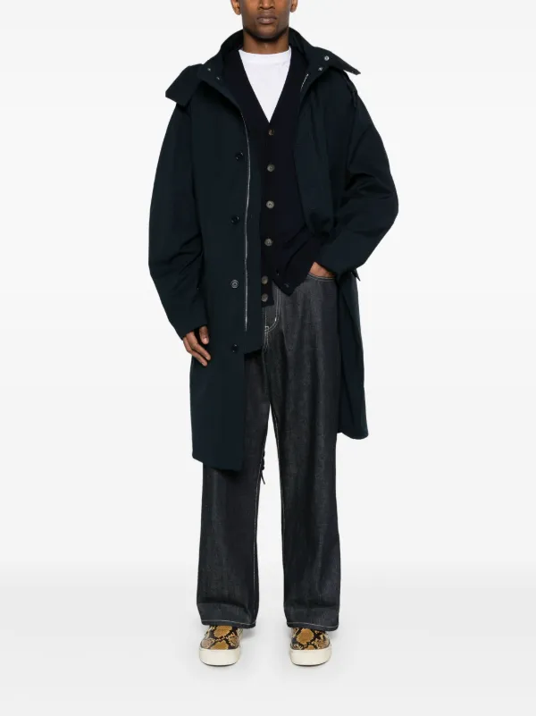 A.P.C. ロゴ カーディガン | ブルー | FARFETCH JP
