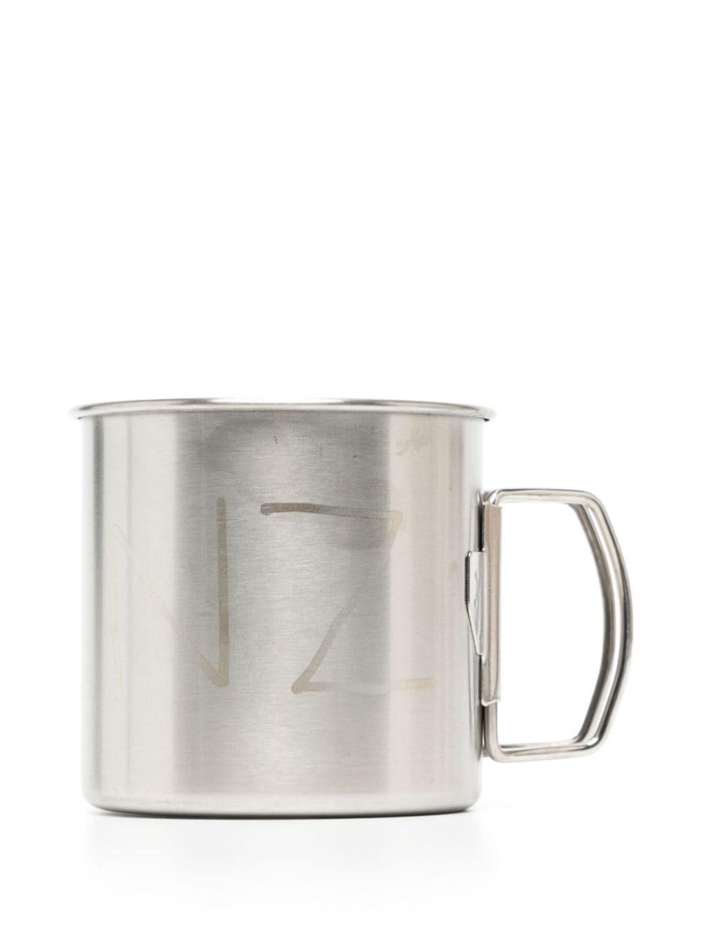 Shop Natasha Zinko Camping Stanless-steel Mug In Silver