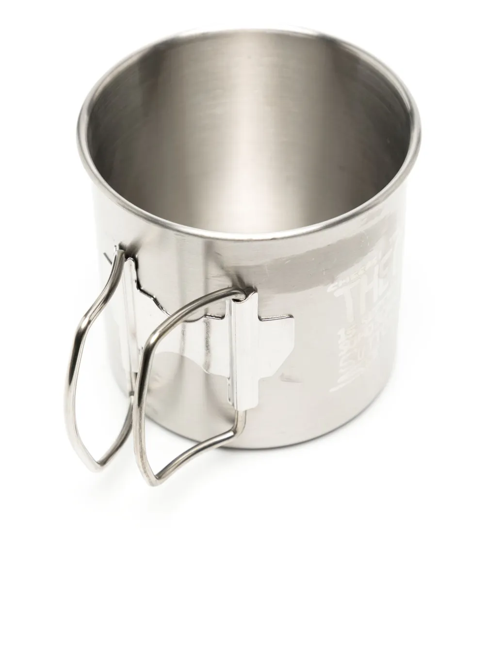 Shop Natasha Zinko Camping Stanless-steel Mug In Silver