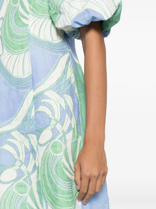 Rhode Karima Dress | Blue | FARFETCH