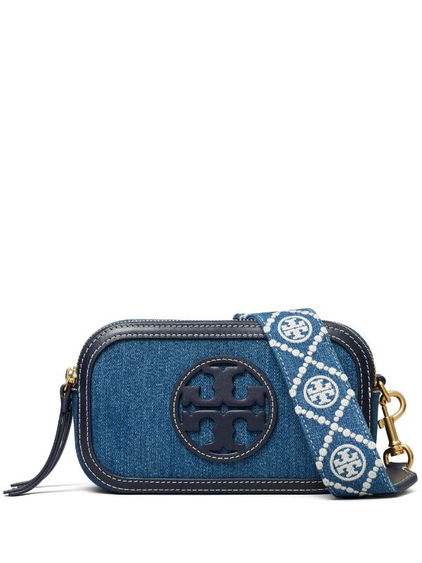 Tory Burch Miller デニムショルダーバッグ ミニ | ブルー | FARFETCH JP