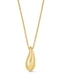 DOWER AND HALL large pebble droplet pendant - Gold