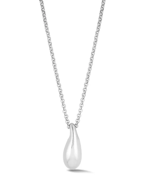 DOWER AND HALL small pebble droplet pendant