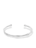 DOWER AND HALL Waterfall Torque bracelet - Silver
