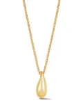 DOWER AND HALL small pebble droplet pendant - Gold