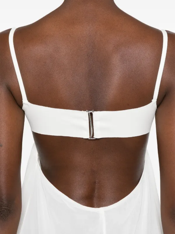 Jacquemus The Peplo Robe Dress | White | FARFETCH Jacquemus The Peplo Robe Dress | White | FARFETCH