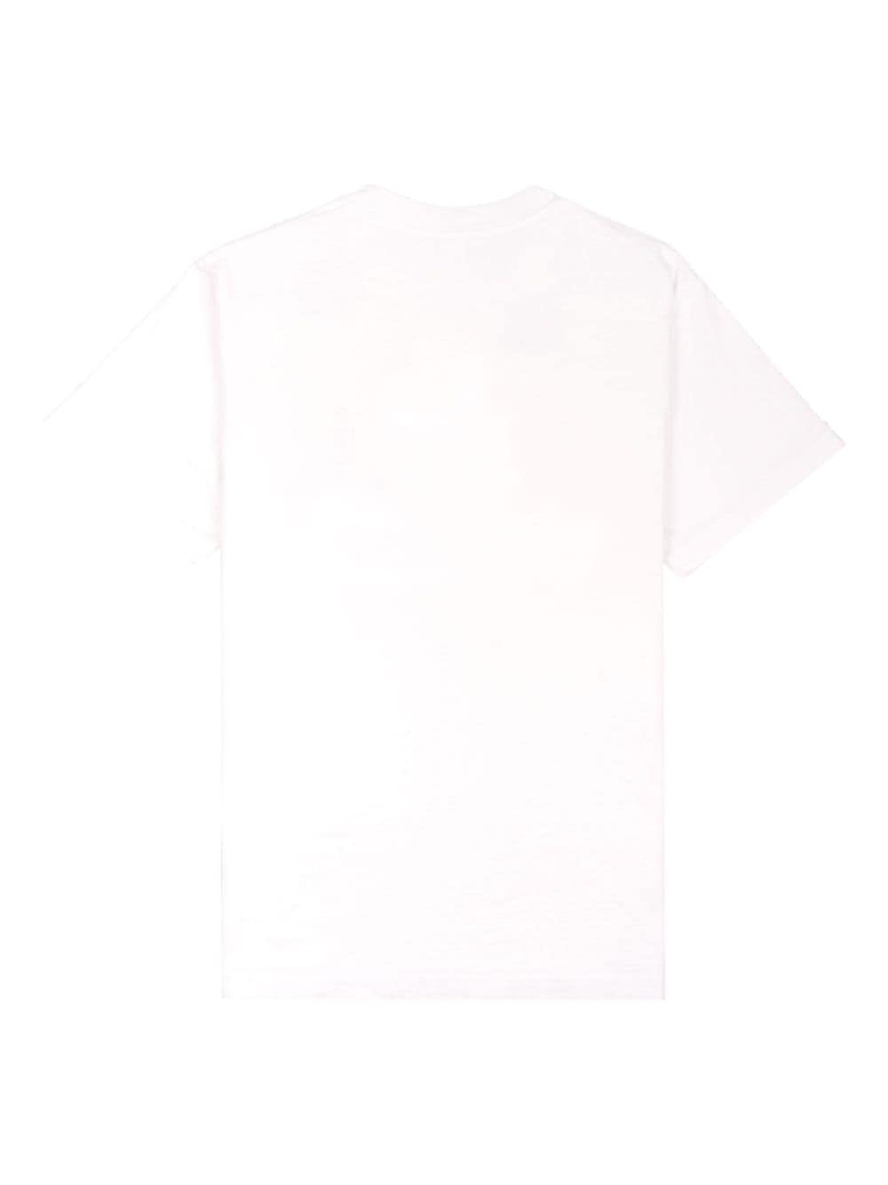 Shop Sporty And Rich Usa Wellness Club Cotton T-shirt In White