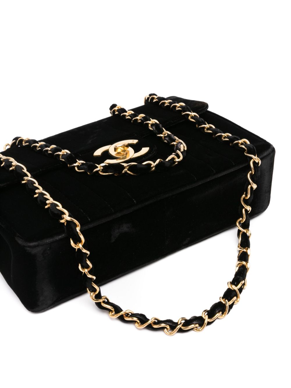 CHANEL 1994-1996 Jumbo Mademoiselle shoulder bag Women