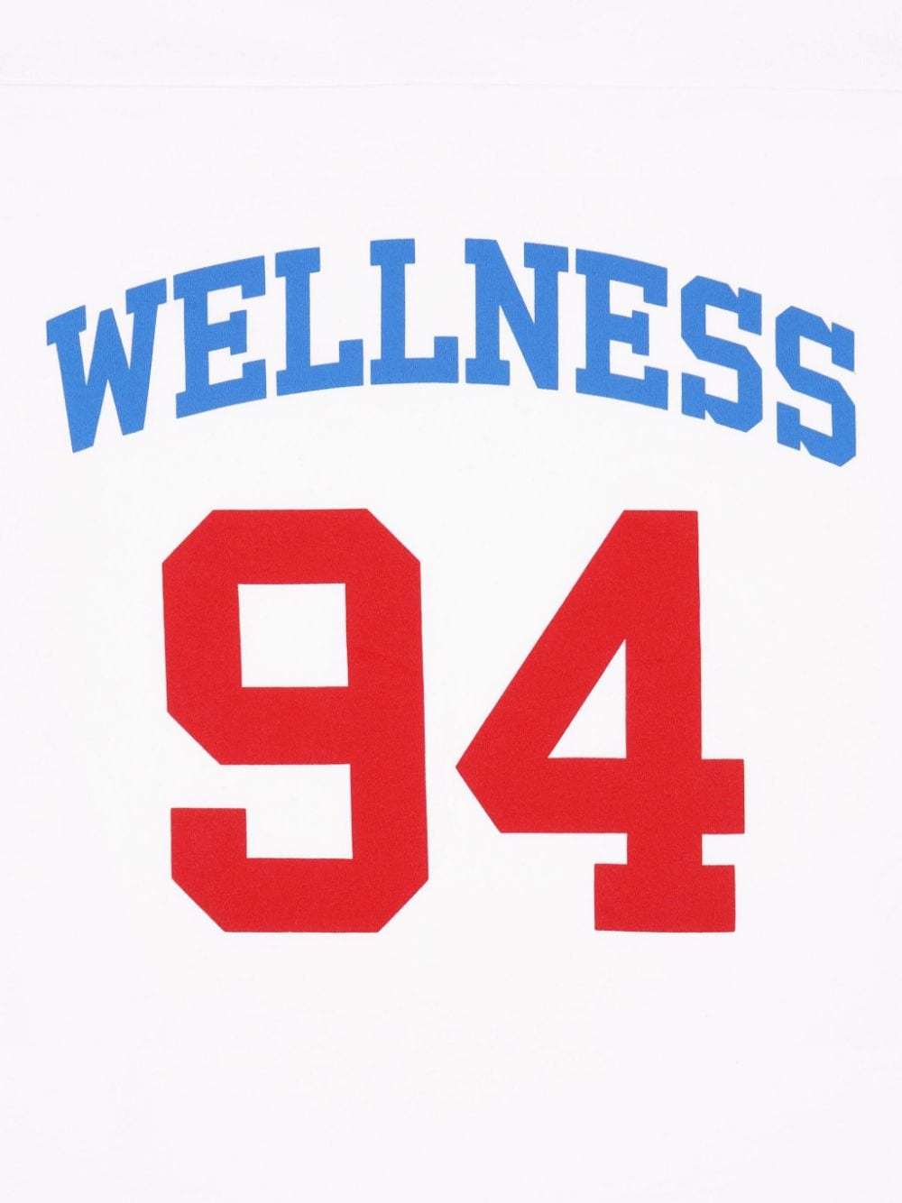 Sporty & Rich Wellness 94 Rugby T-shirt Wit