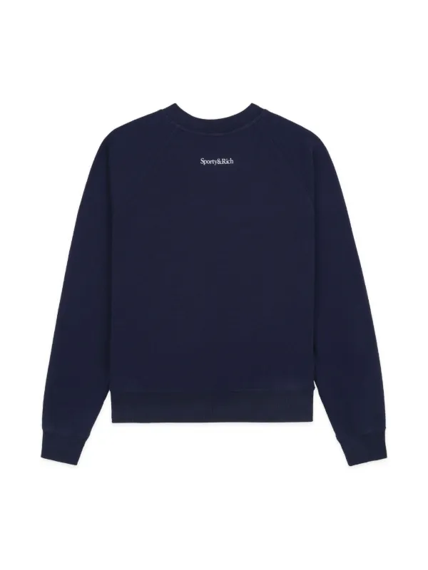 スウェット・トレーナー Sporty & Rich Wellness Logo Print Sweatshirt CR652HG 23772025_53761638_600.jpg