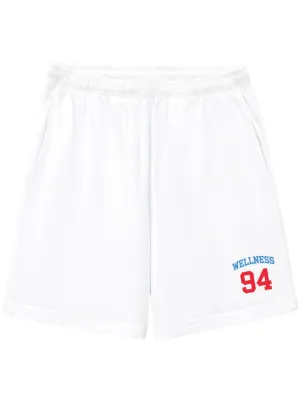 Sporty & Rich Sport ストライプ ショートパンツ | ブルー | FARFETCH JP