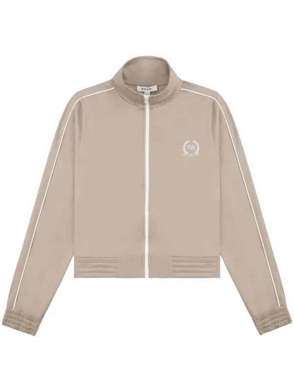 Sporty Rich Golf logo embroidered Track Jacket Neutrals FARFETCH AE