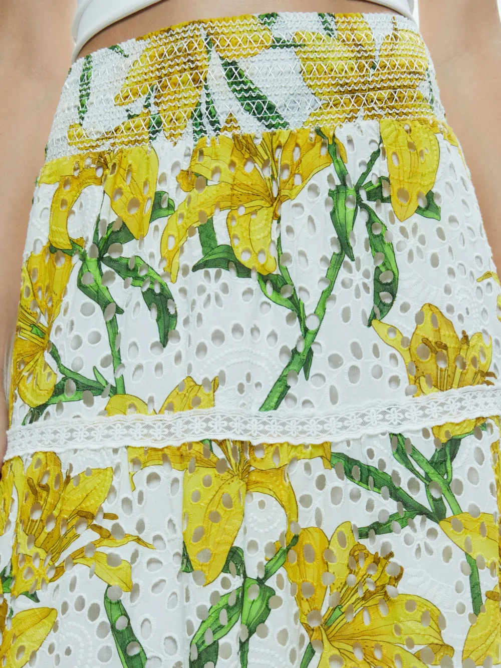 alice + olivia Gonna Aisha in pizzo sangallo | Image 6