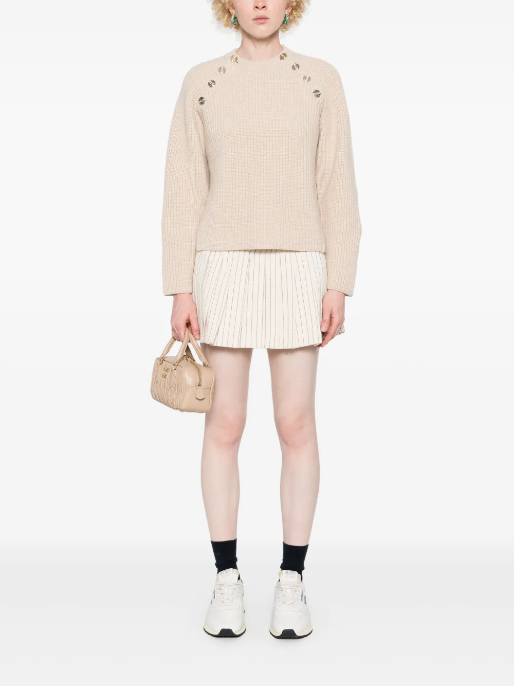 Cheap Maje ribbed wool sweater Women