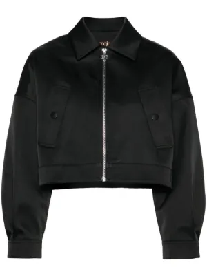Veste en cuir maje coeur online