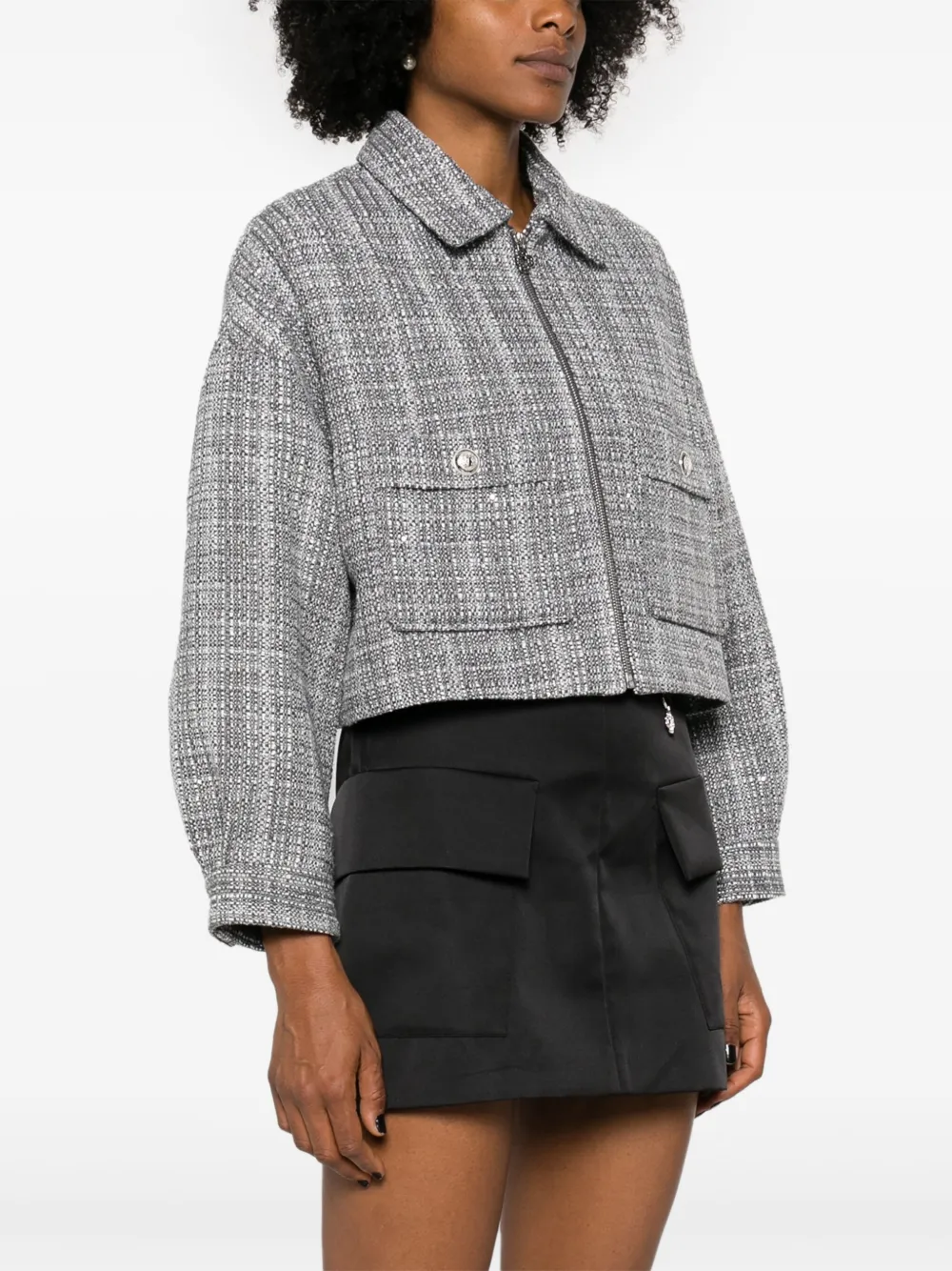 Affordable Maje short tweed jacket Women