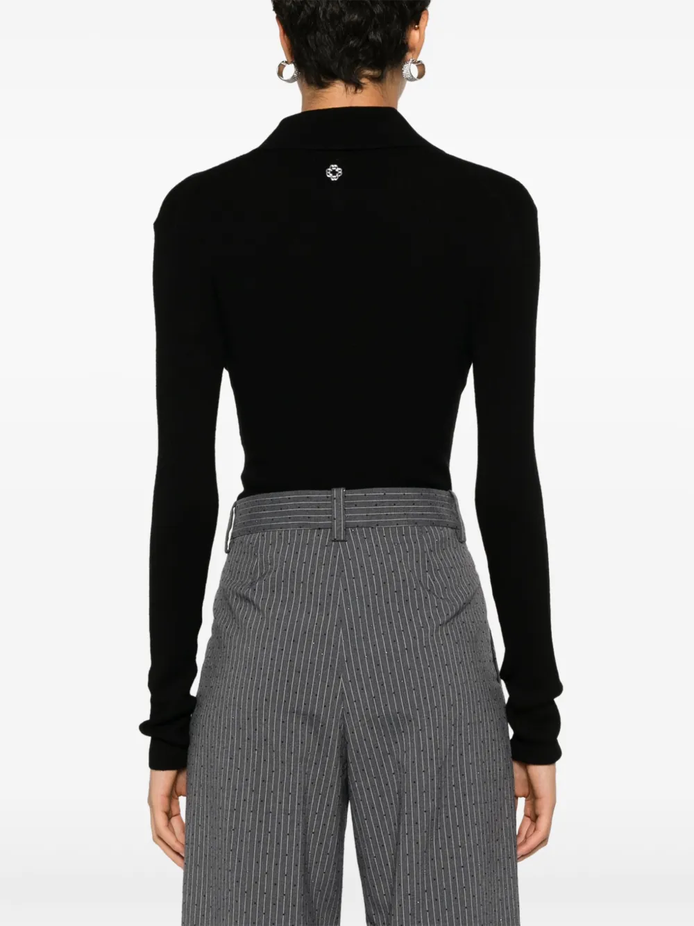 Affordable Maje wool-silk bodysuit Women