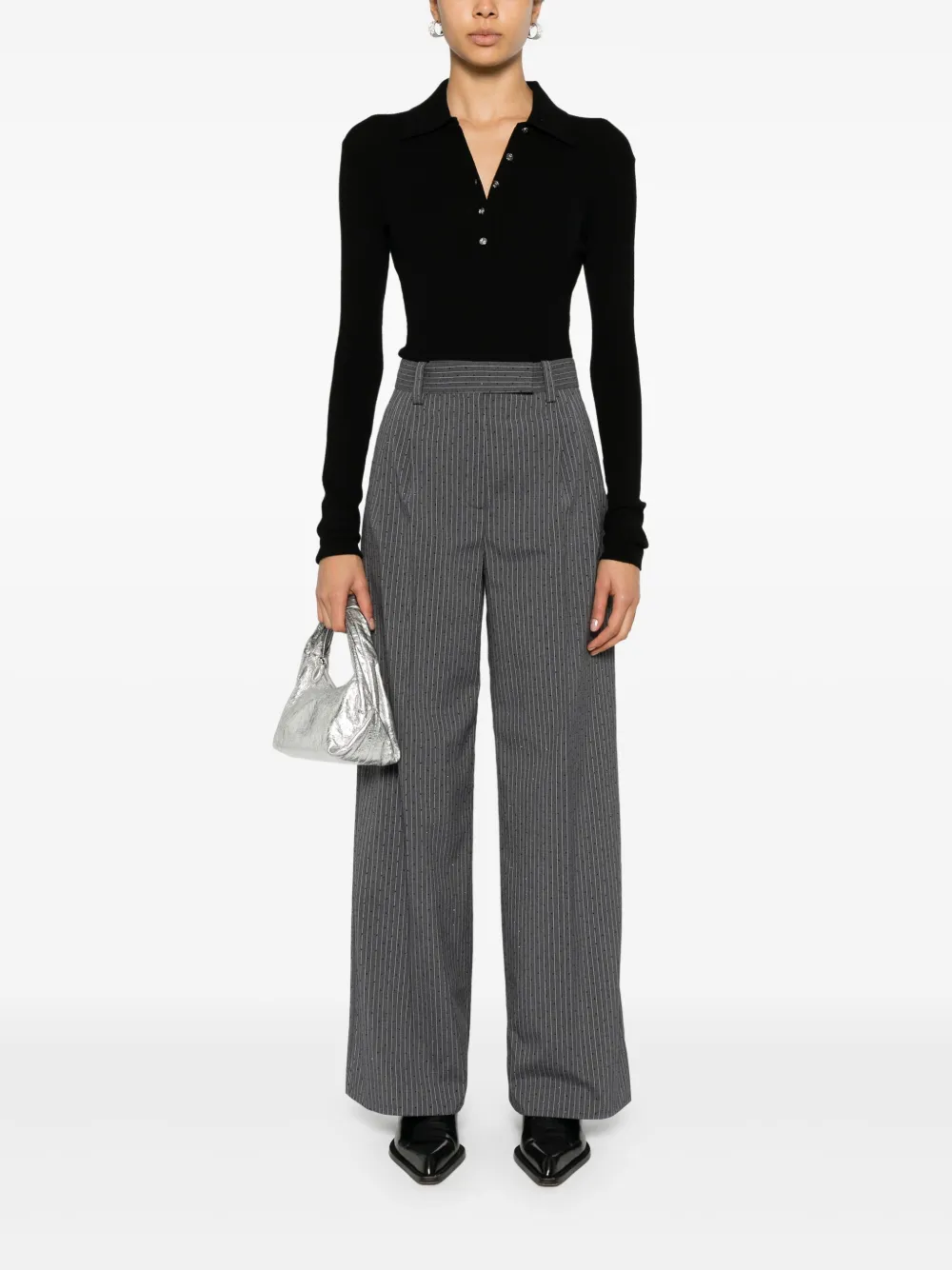 Affordable Maje wool-silk bodysuit Women