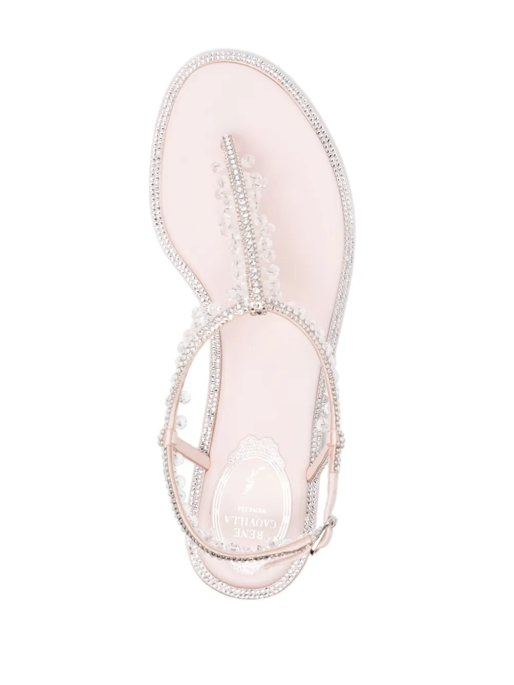 René Caovilla Chandelier sandals Pink